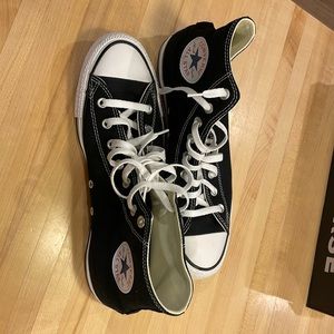Like new Converse High Tops- worn once